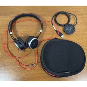 Jabra Evolve 40 Wired Stereo USB Headset HSC017 W/ Controller ENC010